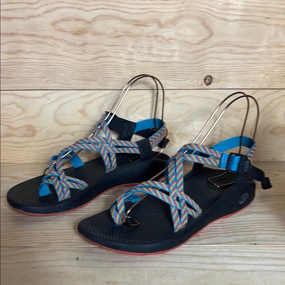 Chaco Shoes - Chaco rainbow Colorful Strappy Sandals size‎ 12